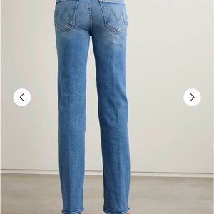 MOTHER Light Blue Straight Leg Jeans